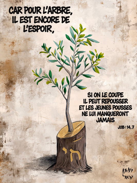 Tableau en hommage à Ilan Halimi - L'arbre d'espoir