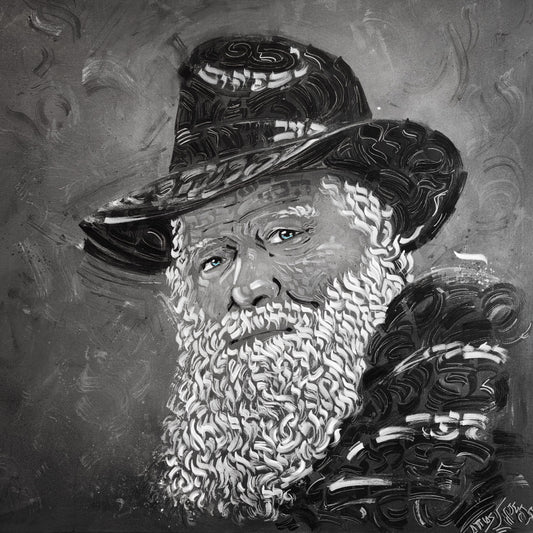 tableau d'art juif Souvenir du Rabbi Litographie Yehiel Attias
